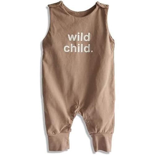 Onesie Romper Soft Cotton 5 Button Snap Closure for Boys Girls Baby Newborn Infant Toddler | Witty Sayings.