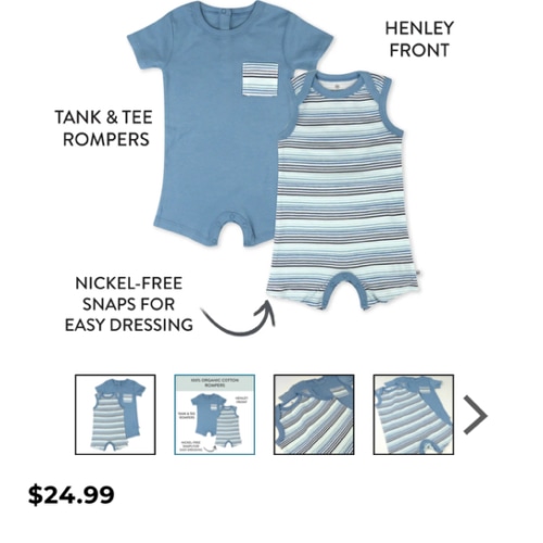 Organic Cotton Jumpsuit Romper Set | Honest Baby Clothing