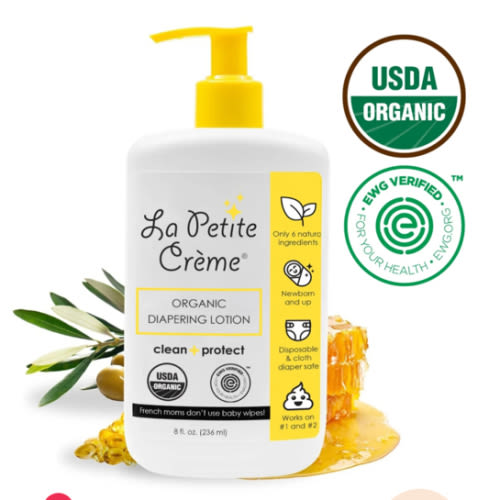French Diapering Lotion for Baby Rashes – La Petite Creme