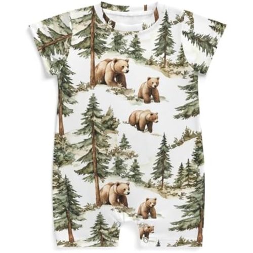 Vintage Motor Dirt Bike Baby Romper Cute Race Bikes Plaid Checker Flag Stars One-Piece Jumpsuits