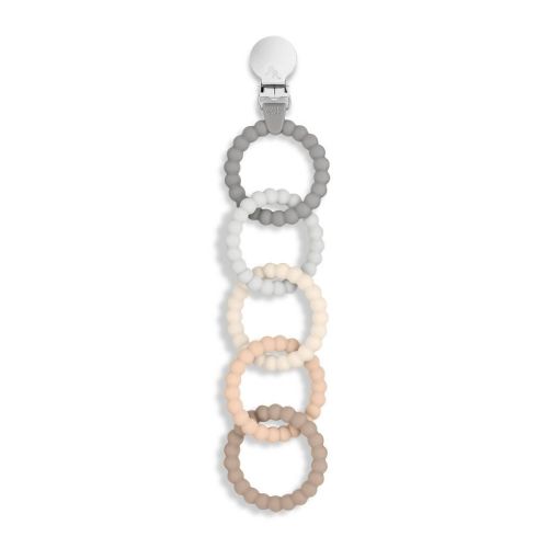 Ryan & Rose Cutie Clinks Teether - Neutral