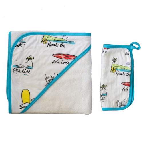 Surf Report Hooded Towel Set