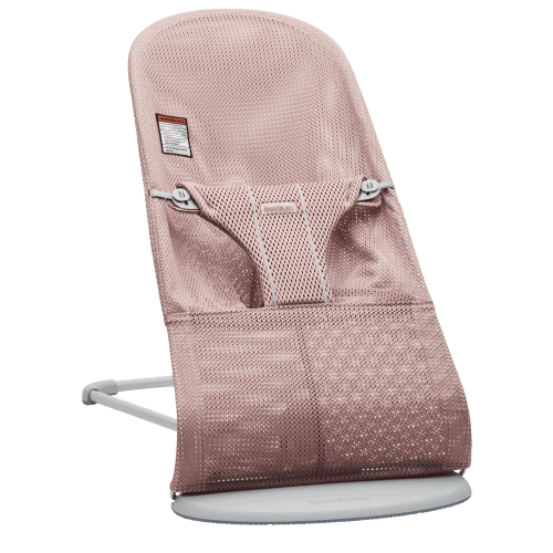 Shop Baby Bjorn Bouncer Bliss - Mesh - Dusty Pink - Li'l Baby Sprouts