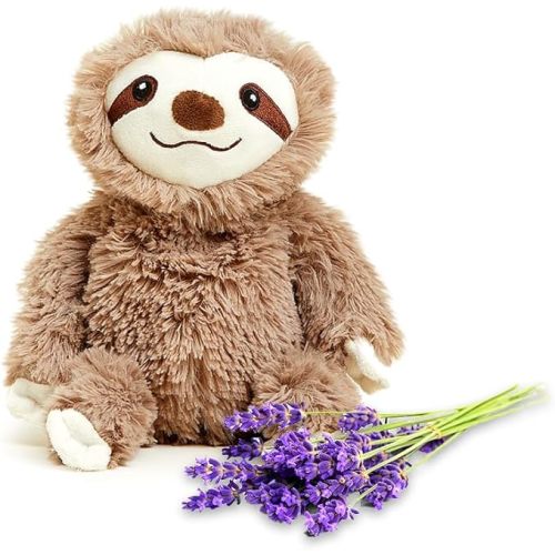 Warmies Intelex Microwavable French Lavender Scented Plush, Jr. Sloth
