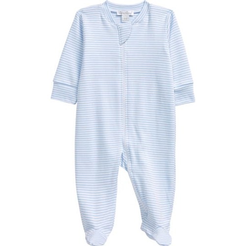 Simple Stripe Footie, 6-9M