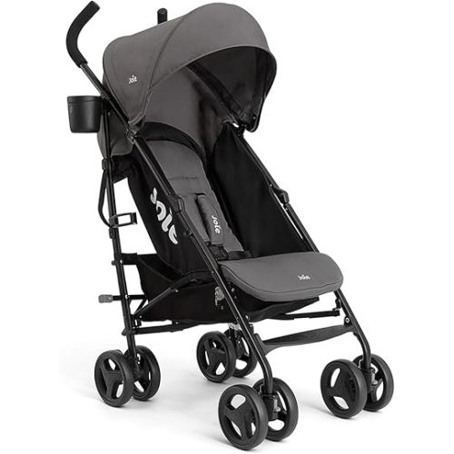 Joie Tansy Umbrella Stroller – Lightweight, Compact Folding with Multi-Position Recline – Travel-Friendly Stroller (Thunder)