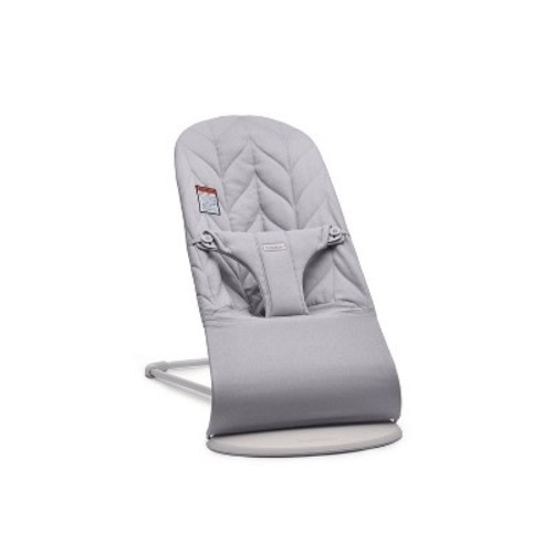 BabyBjorn Bouncer Bliss Petal Quilt - Light Gray