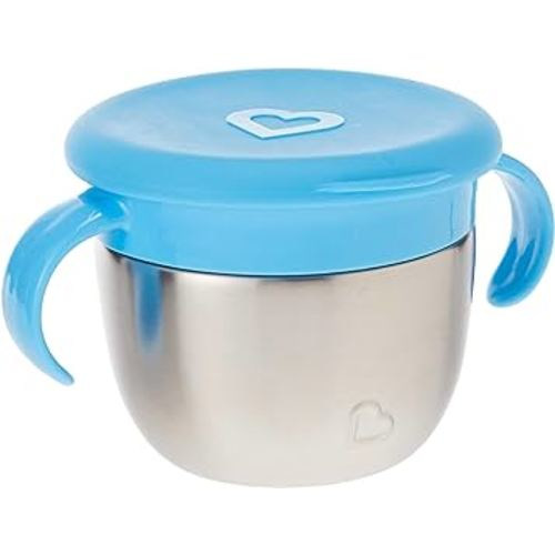 Munchkin 11361: Snack+ Stainless Steel Snack Catcher (Assorted)