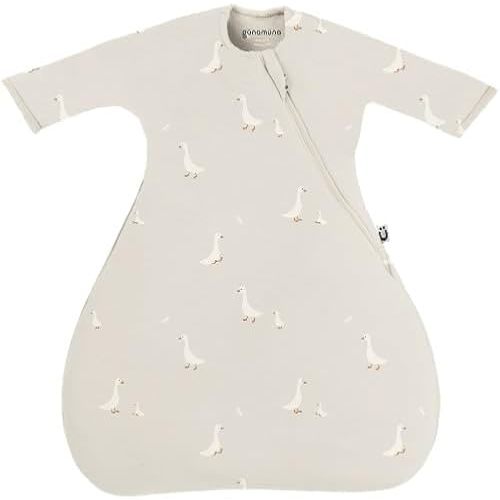 GUNAMUNA Unisex Baby Transitional Swaddle Bag, Easy Diaper Change Zipper, for Toddlers and Infants 3-6 Months, 0.5 TOG