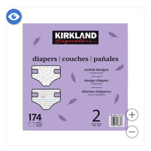 Kirkland Signature Diapers Sizes 2