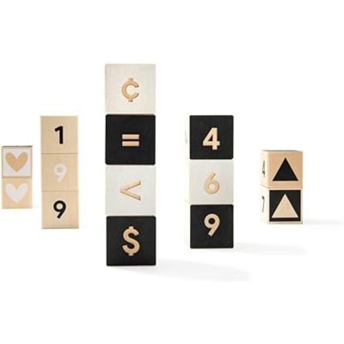 Uncle Goose to Tonet Number Blocks - Made in The USA