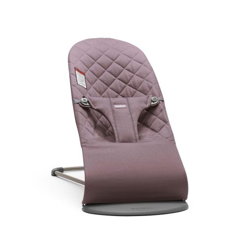 BabyBjörn Bouncer Bliss, Woven, Classic Quilt, Dark Purple
