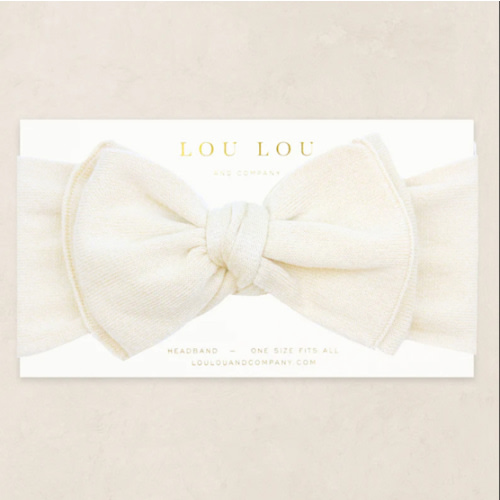 Pre-Order - Knit Headband - Ivory