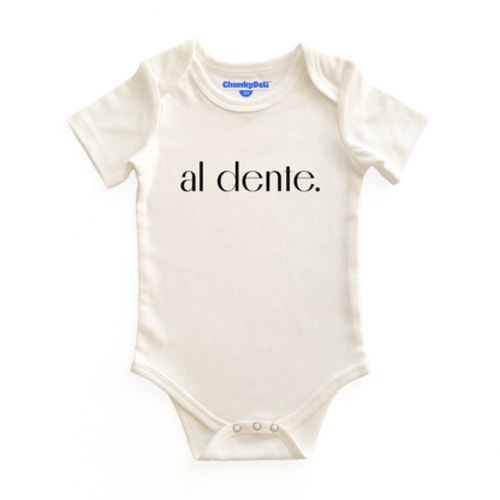Al Dente | Cotton Baby Bodysuit – Chunky Deli