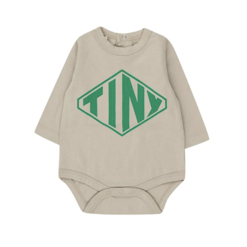 Tinycottons Diamond Tiny Body - Warm Grey | Garmentory