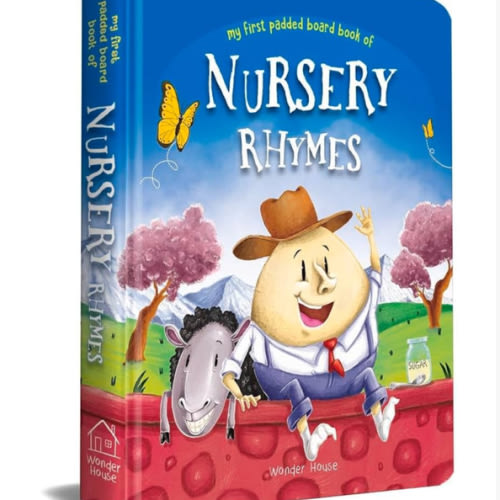 Nursery Rhymes Board Book: Illustrated Classic Nursery Rhymes (My First Book series)
