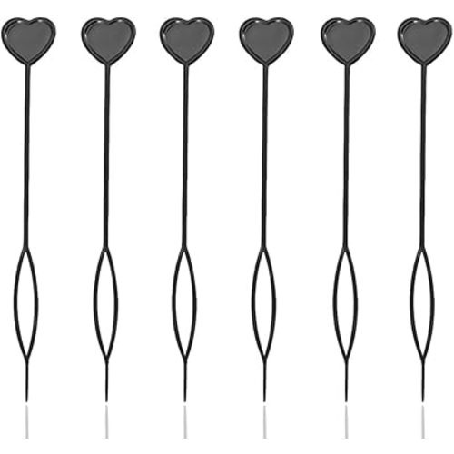 Quick Beader for Loading Beads/Automatic Hair Beader (6 Pack, Black)