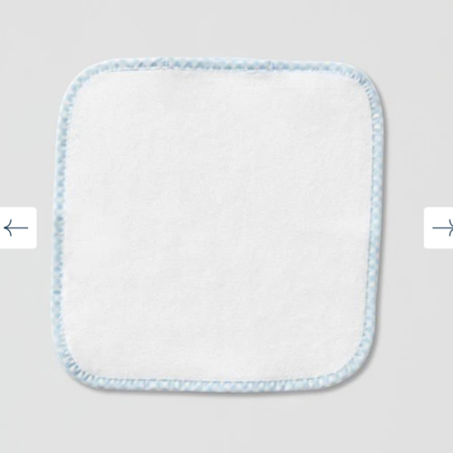 Monogrammed Baby Washcloths (pair) | Weezie Towels