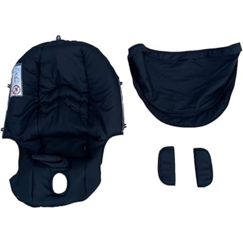 Changing Washing Kit ,Canopy Sunshade Cover,Compatible with Car Seat Doona Strollers (Black)