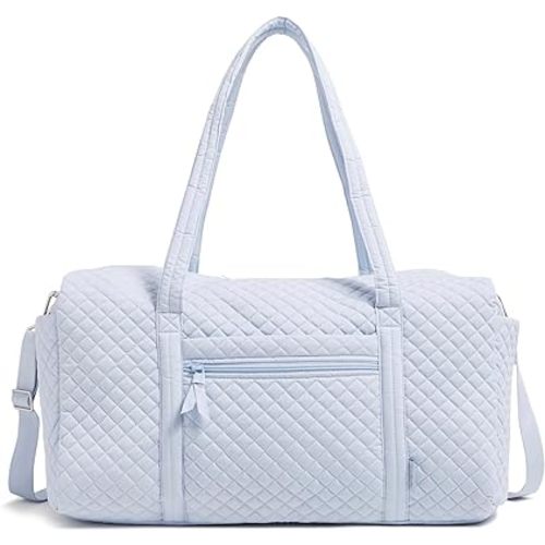 Vera Bradley Cotton Large Travel Duffle Bag, Morning Glory