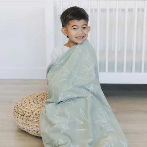 Merino Wool Toddler Blanket | Star Pattern - Luxuriously Soft – Woolino