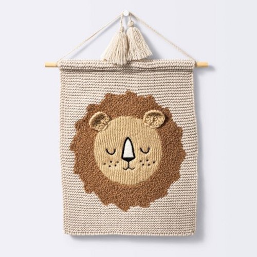 Lion Fiber Wall Art - Cloud Island™