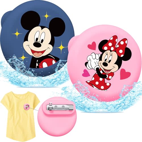 Waterproof for Air tag Holder for Kids - 2 Pack, Cute Cartoon Air Tag Hidden Case with Safety Pin for Clothes, Luggage, Shoes, Backpack, Toddler, Elderly, Fully Hidden Airtag Tracker Case for Kids