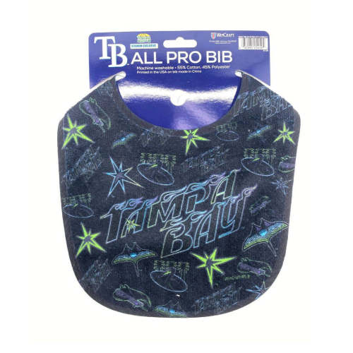 Rays City Connect All Logos Baby Bib – The Bay Republic