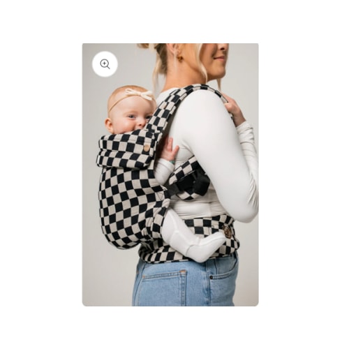 The Monarch Carrier - Ebony Check – Mabē
