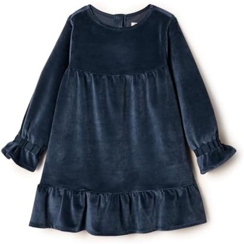 Amazon Essentials x Sofia Grainge Toddlers and Baby Girls' Longsleeve Corduroy Dress