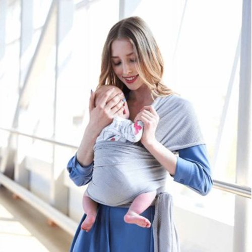 LNKOO Baby Wrap Carrier Sling | Newborn and Infant Body Swaddle Wrap | Available in 5 Colors | Fantastic Baby Shower Gift Idea | Cuddle Up Baby Slings and Wrap