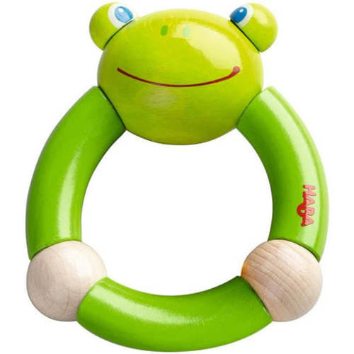Croaking Frog (Clutching Toy) Haba – Jen's Organic Baby