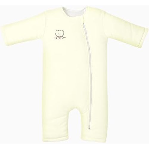 Premium Cotton Baby Sleep Sack with Legs Winter 3-6 Months 2.5 Tog, Ultra Soft Wearable Blanket Sleeping Bag Sack Easy Diaper Changing Transitional Sleep Sacks Unisex Newborn Infant Babies Girls Boys