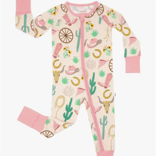 Little Sleepies Pajamas for Baby Boys & Girls, Viscose from Bamboo Baby Pajamas, Snug Baby Sleeper, Toddler PJs, 2-Way Zipper