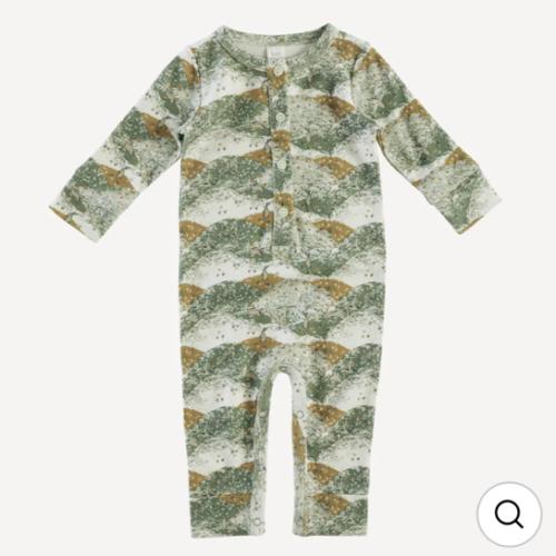 long sleeve sport union suit | bunny fields | organic cotton interlock