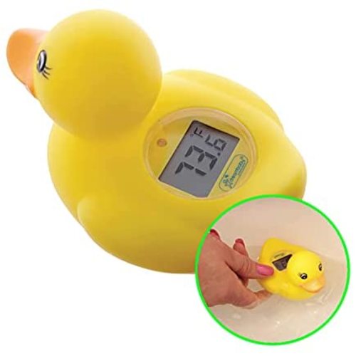 Dreambaby Room and Bath Baby Thermometer - Model L321 - Reliable Temperature Readings - Yellow Duck