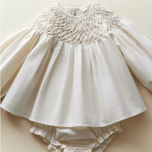 CHILDREN'S SMOCKED BABY SET | Zara Home United States of America