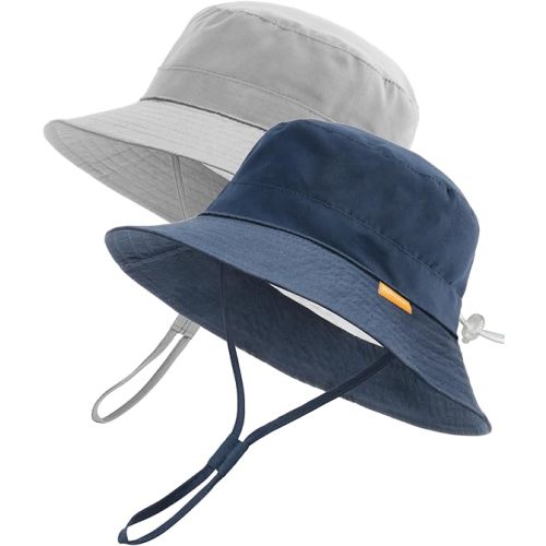 FURTALK Baby Sun Hat Toddler Boys Girls Bucket Hat for Kids 0-5 Years UPF 50+ Sun Protective Child Summer Beach Hats