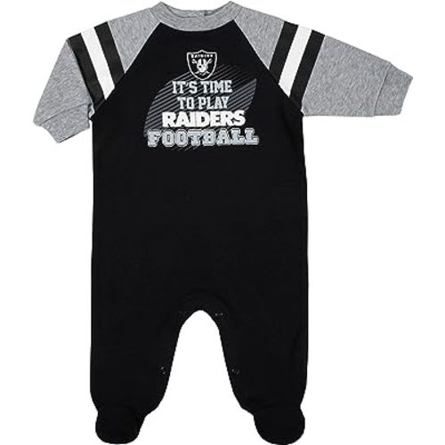 Gerber NFL Unisex Baby Nfl Team Footed Sleep and Play