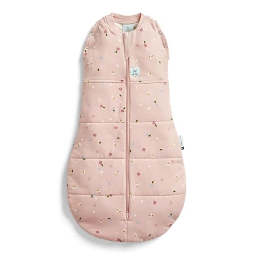 ergoPouch 2.5 TOG Cocoon Baby Sleep Sack 3-6 Months, Swaddle Sleeping Bag, Temperature Control Wearable Blanket (Daisies)