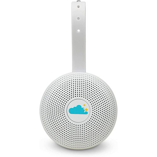 Yogasleep Hushh+ Portable White Noise Machine for Baby, 20 Soothing Natural Sounds, Wireless Charging & Speaker, Compact Size, Noise Canceling for Better Sleep, Privacy & Nursery Must Have