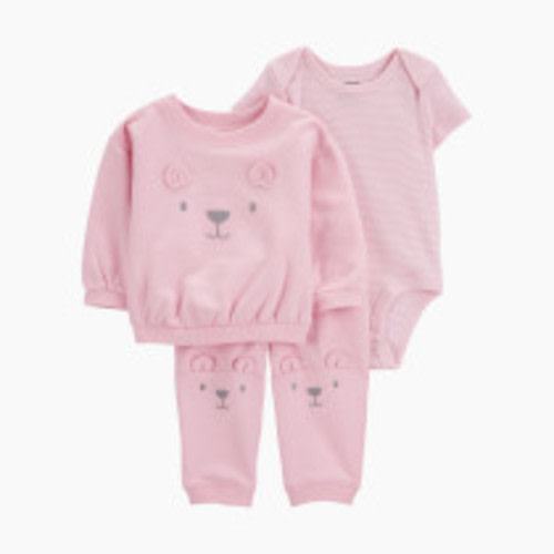 Carter's Baby 3-Piece Little Character Set - Pink, Nb