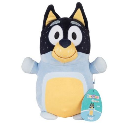 Squishmallows Original 10-Inch Bandit HugMees - Collectible Soft & Squishy Stuffed Animal Toy - Official Jazwares Plush - Gift for Kids, Girls & Boys