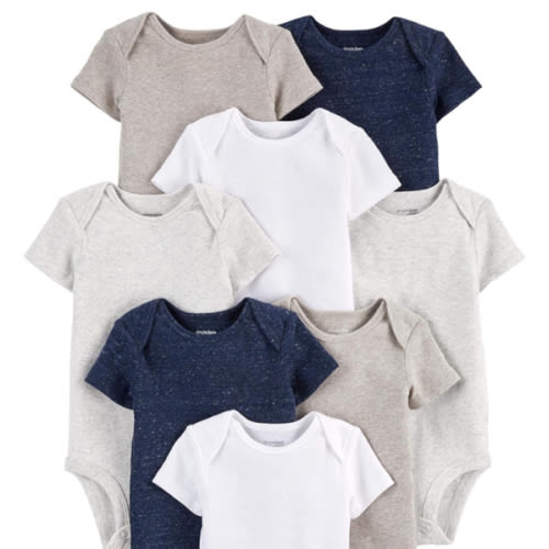 Simple Joys by Carter's unisex-baby 8-pack Short-sleeve Bodysuit