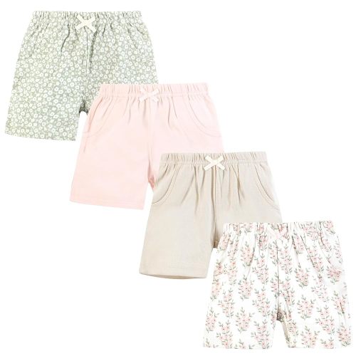Hudson Baby Baby Shorts Bottoms 4-Pack