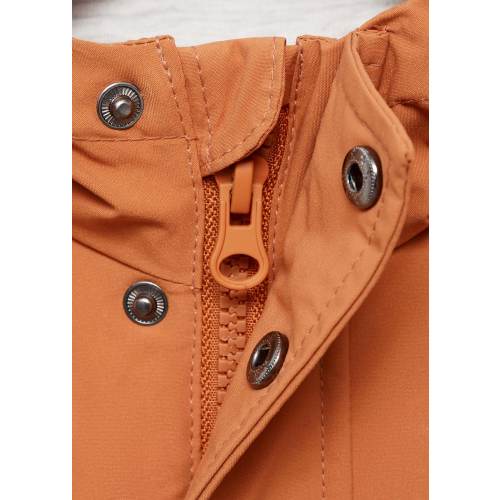 Hooded water-repellent parka - Kids | MANGO USA