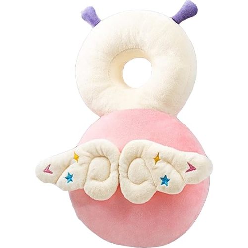 Baby Walker Head Protector Toddler Adjustable Baby Head Protection Backpack Wear Safety Pad (Elves)