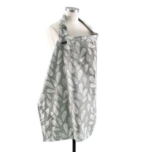 Bebe Au Lait Nursing Cover - Chateau Silver