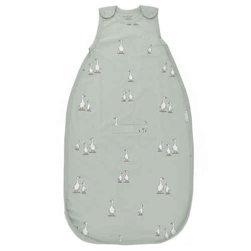 Ecolino® Adjustable Baby Sleep Bag, Organic Cotton, Universal Size: 2 Months - 2 Years, Goose