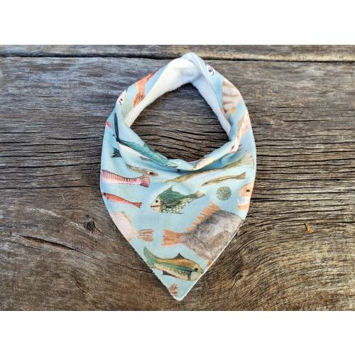 Fishing baby bandana bib, Organic bandana bib, Drool bib, baby boy bib, Organic baby gift, Bamboo bib,